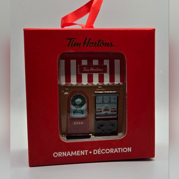Tim Horton's 2024 Bake Shop Christmas Ornament NIB Holiday Collectible - Picture 3 of 4
